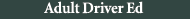 Adult Driver Ed